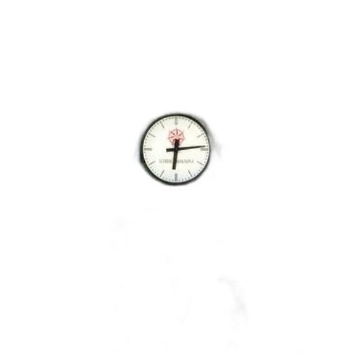clock, white, face, black transparent PNG cut-out