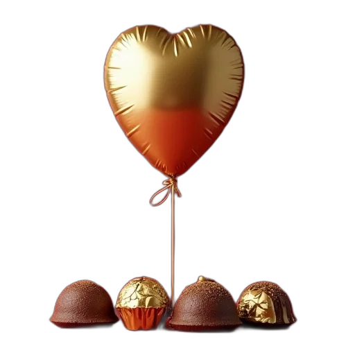 3d render, photorealistic, ferrero, roche transparent PNG cut-out