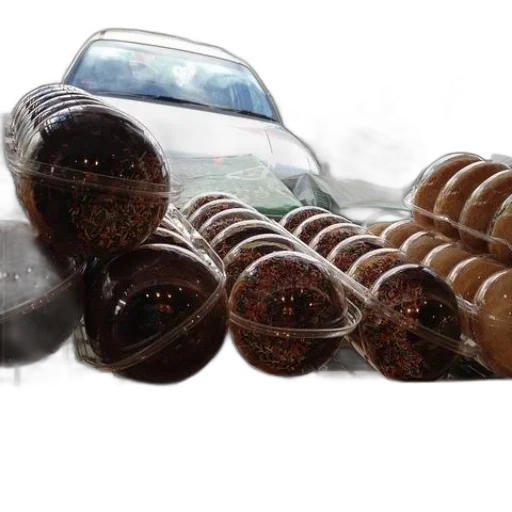 car, food, bottle, photorealistic transparent PNG cut-out