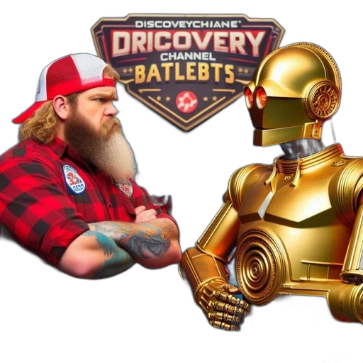 concept art, man, beard, red transparent PNG cut-out