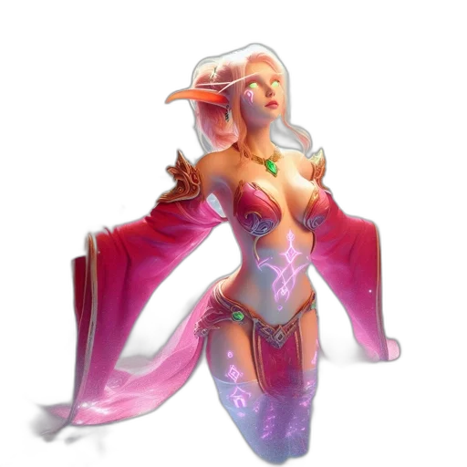 dragon, dress, fantasy art, concept art transparent PNG cut-out