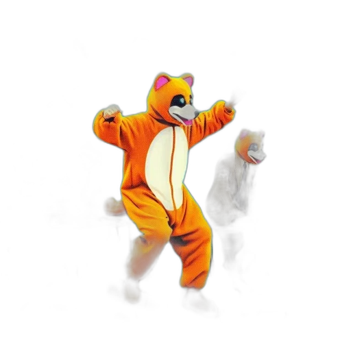 animal, creature, staff, 3d render transparent PNG cut-out