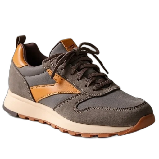 shoes, earth tones, brooks, new transparent PNG cut-out