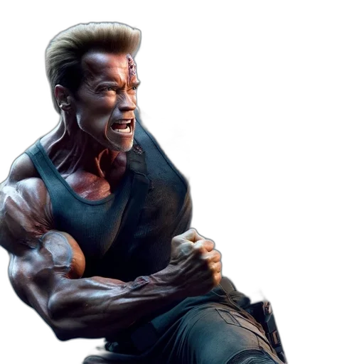 comic book art, concept art, photorealistic, 3d render transparent PNG cut-out