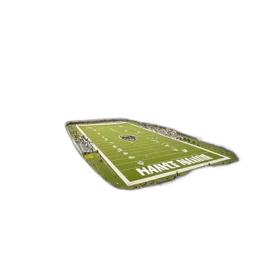 3d render, home, stadium, oakland transparent PNG cut-out