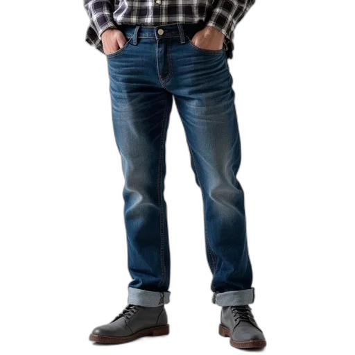 jacket, staff, robot, hair transparent PNG cut-out