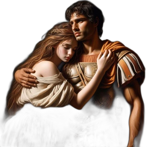 fantasy art, photorealistic, oil painting, concept art transparent PNG cut-out