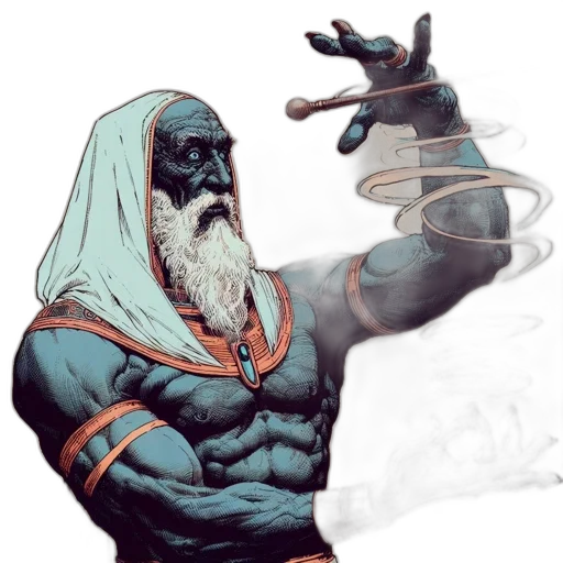 mask, concept art, comic book art, fantasy art transparent PNG cut-out