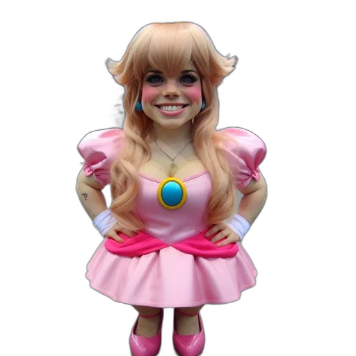 dress, face, mask, creature transparent PNG cut-out