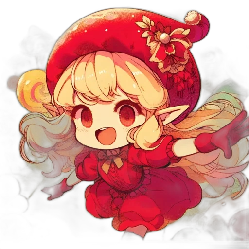 crown, hat, staff, dress transparent PNG cut-out