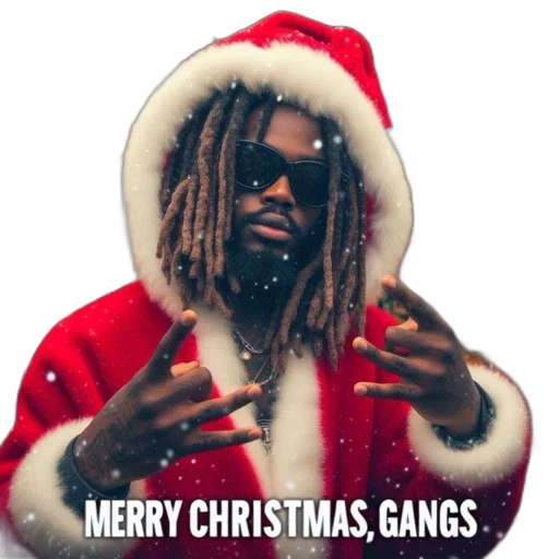man, santa, claus, costume transparent PNG cut-out