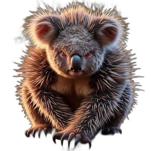 animal, creature, staff, face transparent PNG cut-out