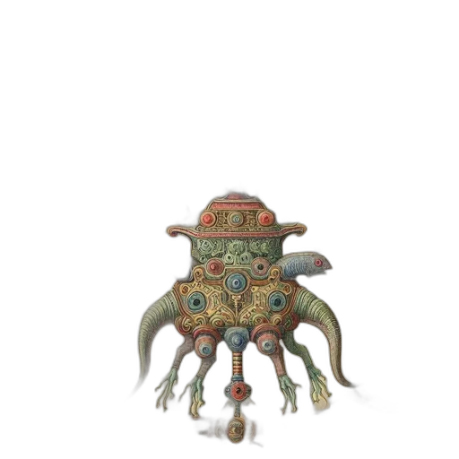 creature, mask, hat, crown transparent PNG cut-out