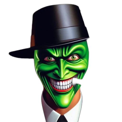 mask, face, hat, concept art transparent PNG cut-out