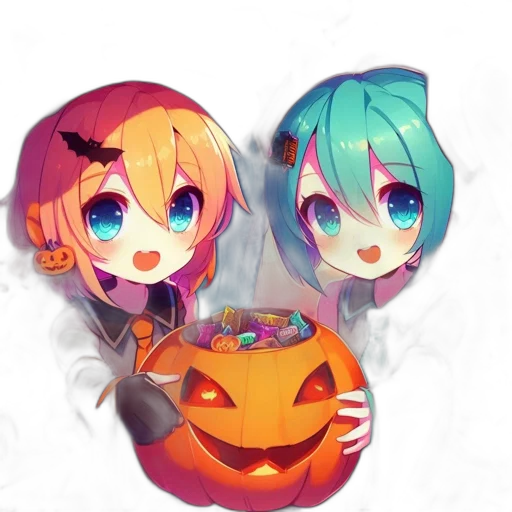 mask, anime, pixel art, 3d render transparent PNG cut-out