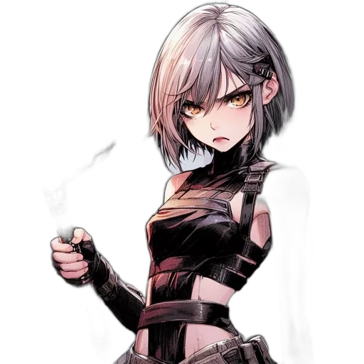 staff, weapon, robot, dress transparent PNG cut-out