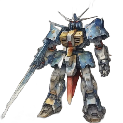 robot, weapon, sword, concept art transparent PNG cut-out