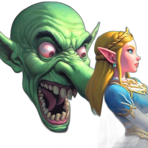 face, mask, concept art, fantasy art transparent PNG cut-out