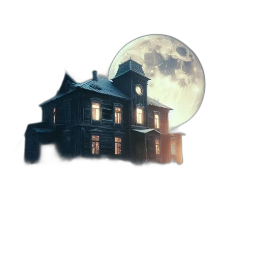 building, concept art, 3d render, pixel art transparent PNG cut-out