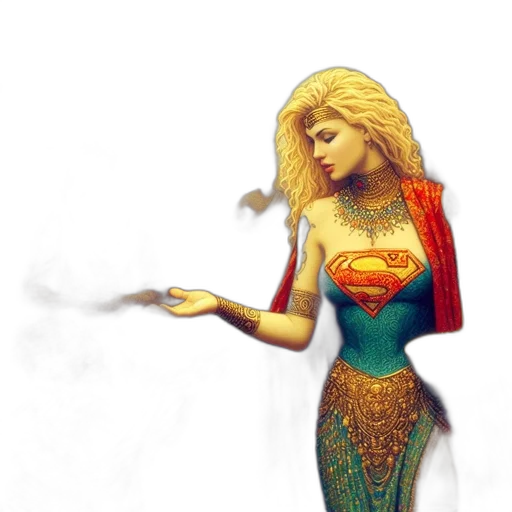 jewelry, dress, fantasy art, comic book art transparent PNG cut-out