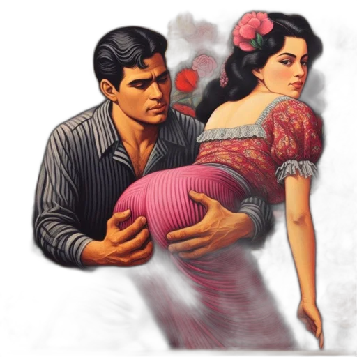 dress, concept art, fantasy art, photorealistic transparent PNG cut-out