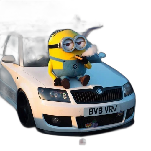 car, animal, robot, 3d render transparent PNG cut-out