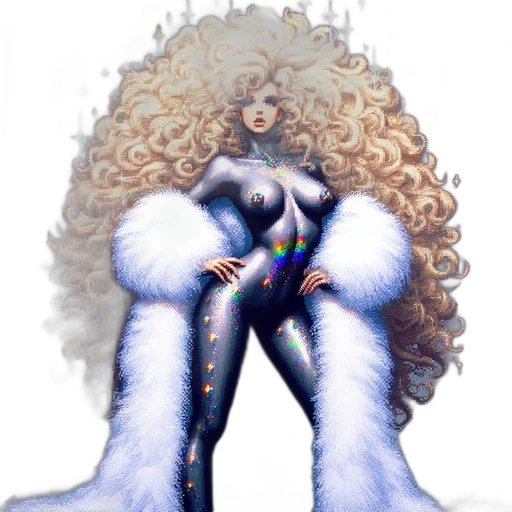 hair, concept art, fantasy art, cartoon transparent PNG cut-out