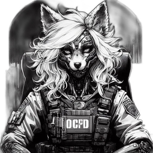 jacket, face, animal, staff transparent PNG cut-out