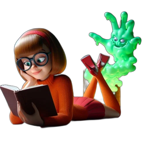 staff, creature, 3d render, concept art transparent PNG cut-out