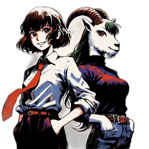 animal, creature, anime, comic book art transparent PNG cut-out