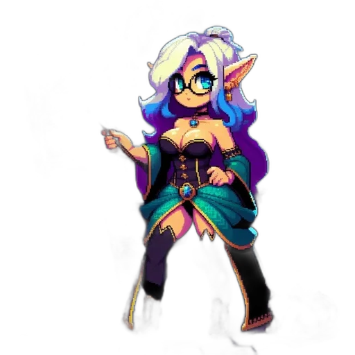 staff, jacket, dress, concept art transparent PNG cut-out