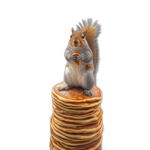 food, animal, hat, 3d render transparent PNG cut-out