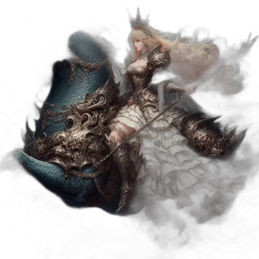 sword, weapon, dragon, staff transparent PNG cut-out