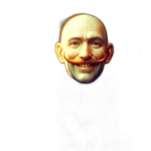 face, mask, staff, robot transparent PNG cut-out