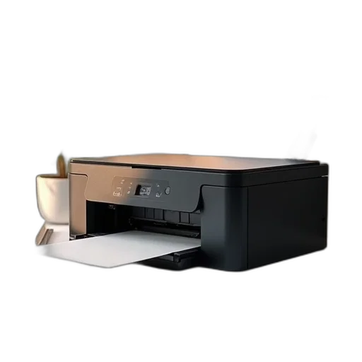 furniture, 3d render, earth tones, black transparent PNG cut-out