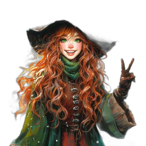 staff, fantasy art, concept art, oil painting transparent PNG cut-out