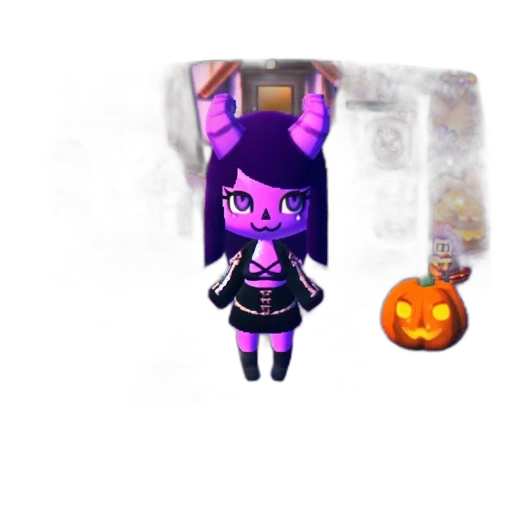 staff, mask, creature, pixel art transparent PNG cut-out