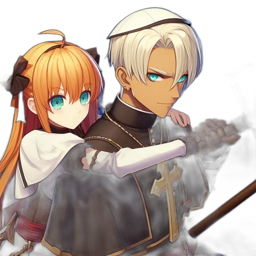 staff, sword, weapon, fantasy art transparent PNG cut-out