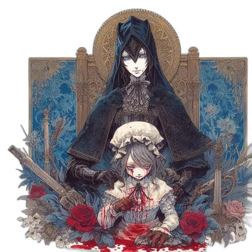 crown, weapon, sword, pixel art transparent PNG cut-out