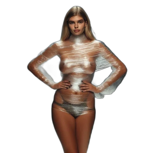 dress, hair, jewelry, concept art transparent PNG cut-out