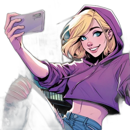 jacket, comic book art, cartoon, concept art transparent PNG cut-out