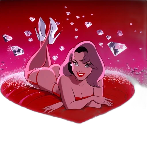 jewelry, cartoon, comic book art, concept art transparent PNG cut-out