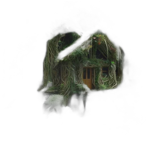 mask, creature, hair, face transparent PNG cut-out