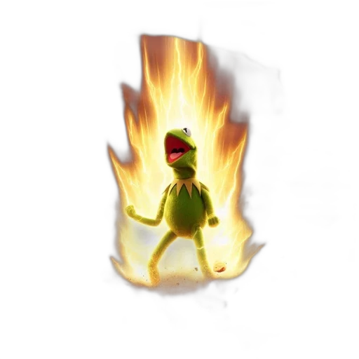 dragon, staff, hat, creature transparent PNG cut-out