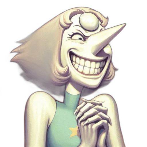 mask, staff, face, creature transparent PNG cut-out