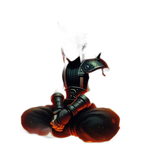 dragon, robot, weapon, staff transparent PNG cut-out