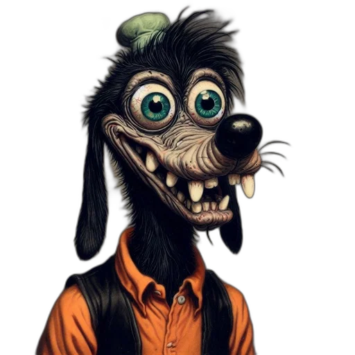 staff, mask, animal, creature transparent PNG cut-out