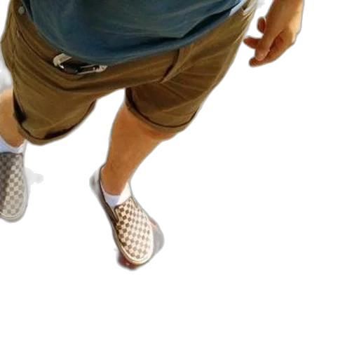 shoes, staff, umbrella, creature transparent PNG cut-out