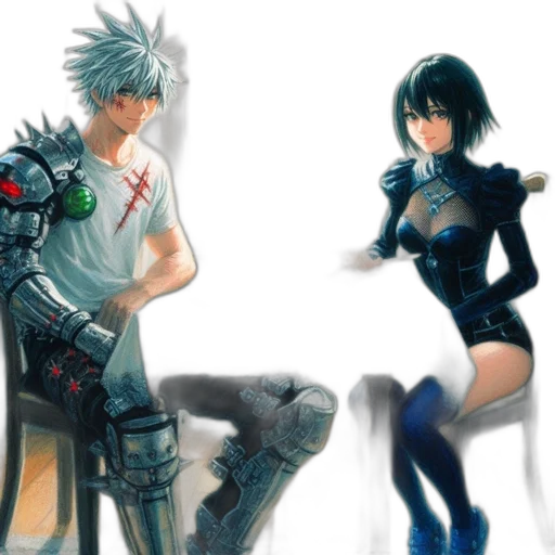 sword, robot, weapon, concept art transparent PNG cut-out