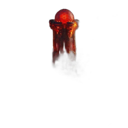 crown, robot, creature, weapon transparent PNG cut-out